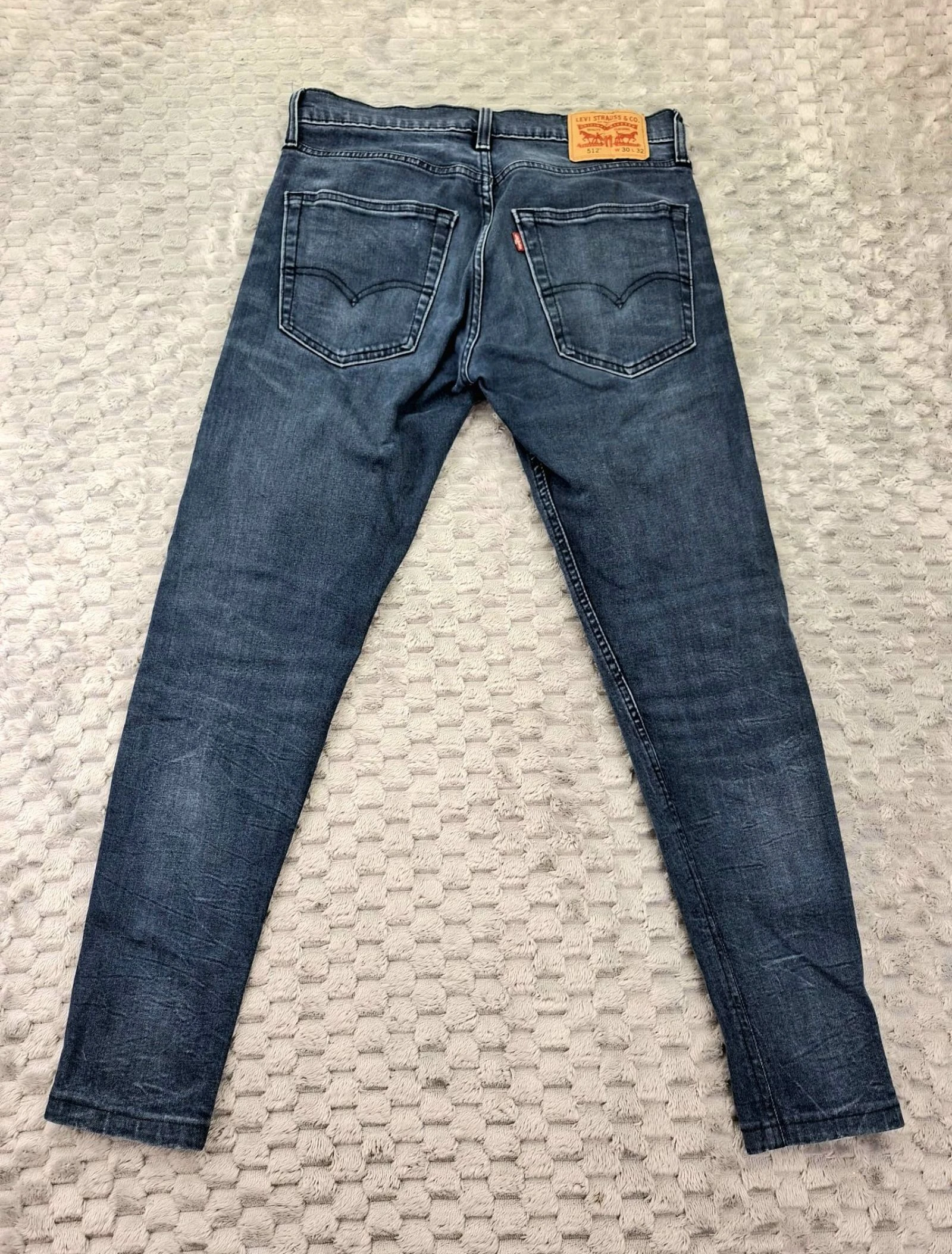 Levi's 512 Slim Taper Jeans Blue Modern Y2K 2010s – photo 6